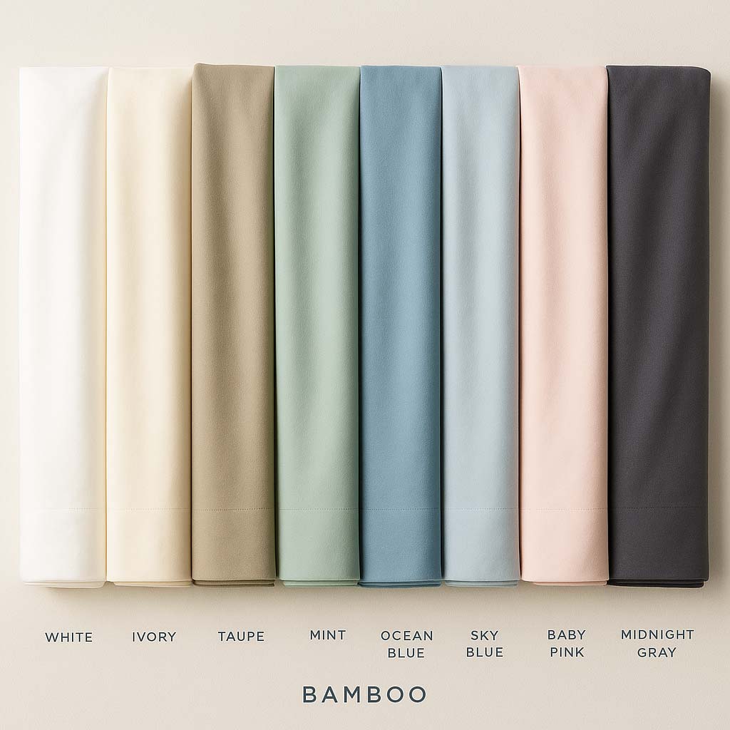 Premium Bamboo Sheet Set - Cooling & Hypoallergenic